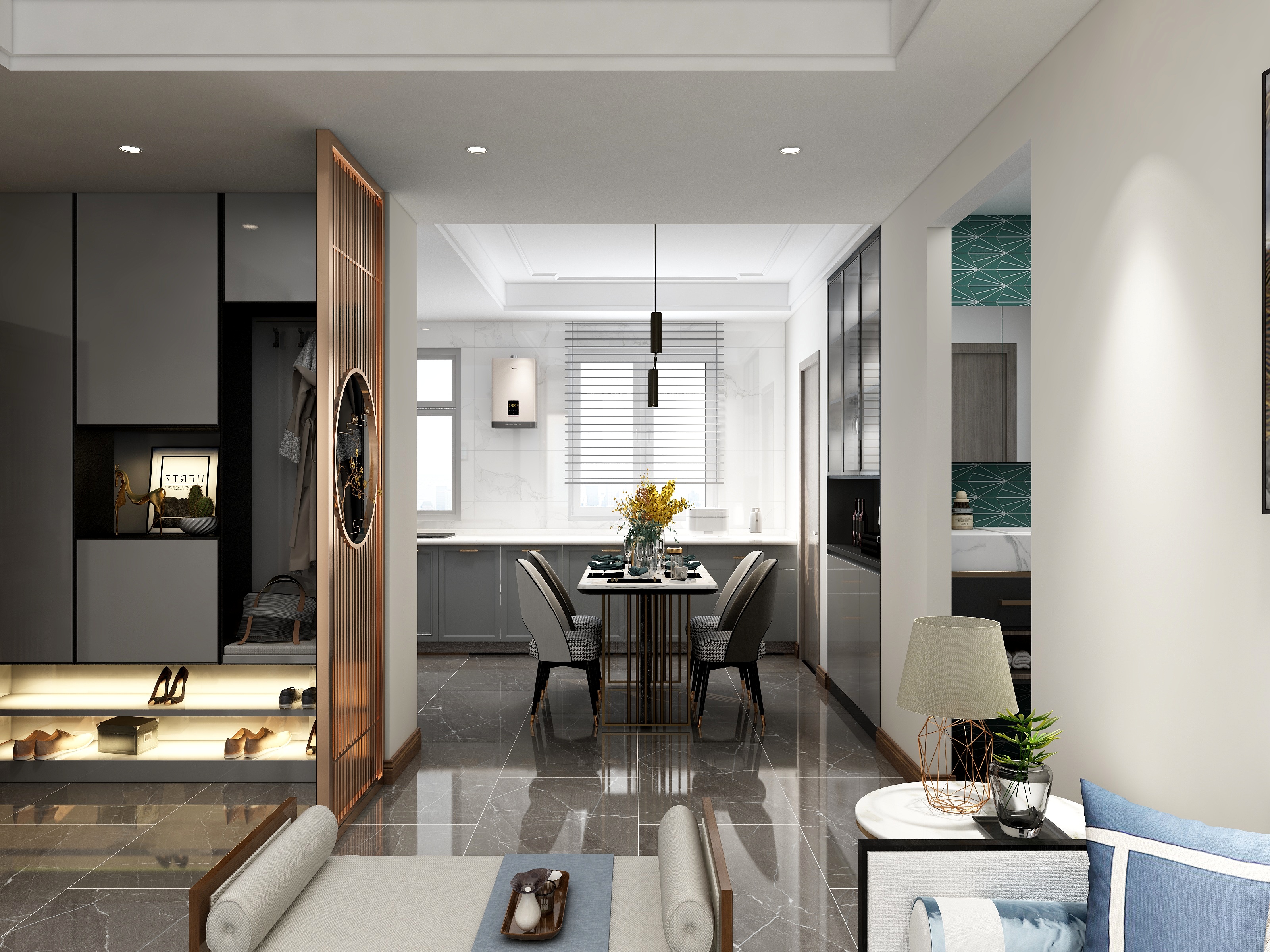 述勇-青钢小镇一百平-装修设计方案