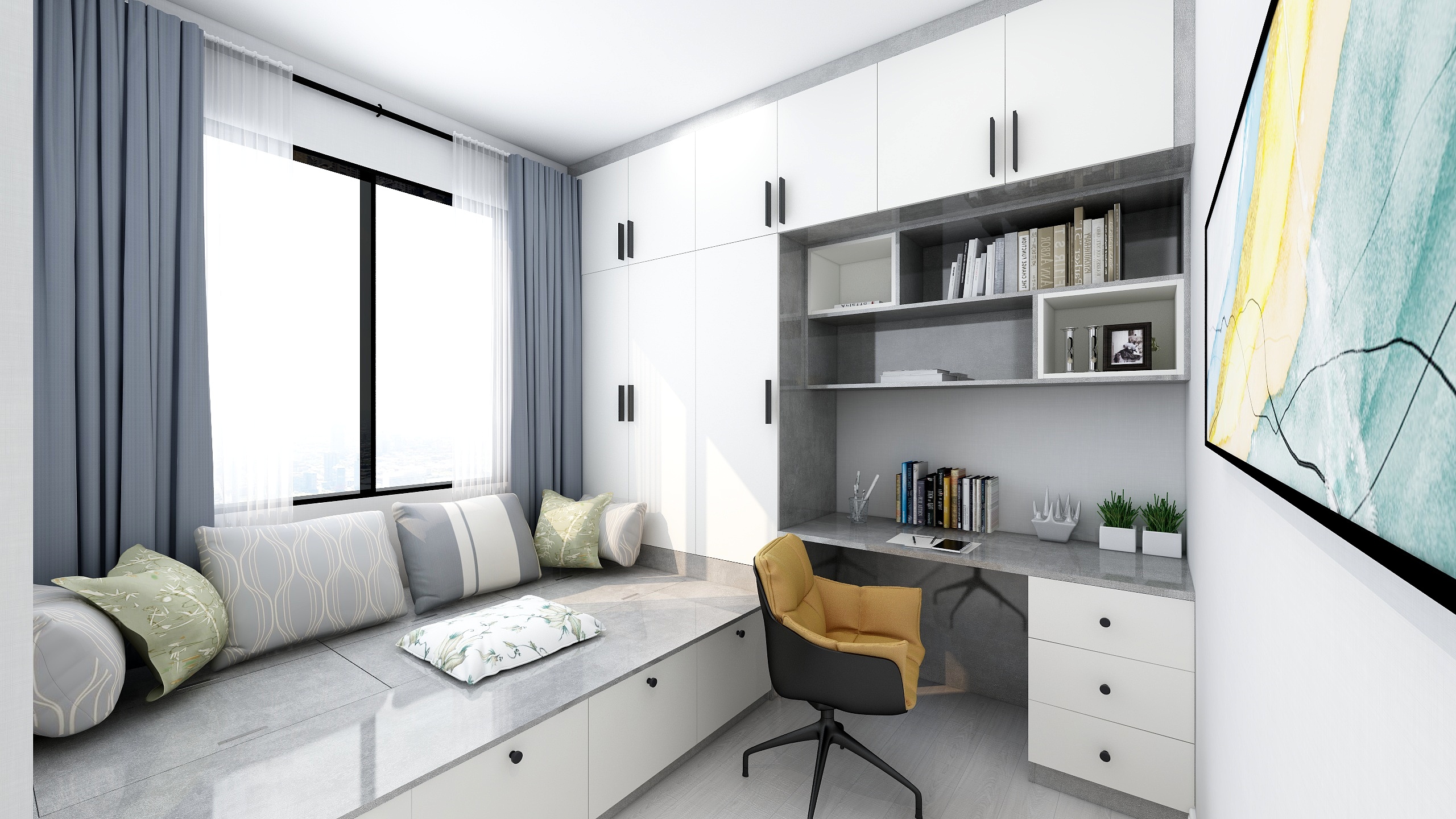 杨华锋-世纪荣廷38-1803--------榻榻米-装修设计方案