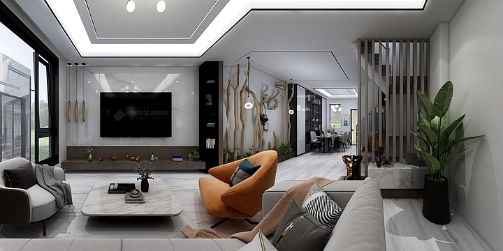 室内设计uUYX-杞麓湖1号-装修设计方案