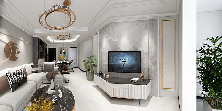 腾艺装饰建材经营部-爱尚美建筑装饰丨杏花小区2栋1单元16-4-装修设计方案