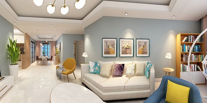 Win设计丶-129北欧-装修设计方案