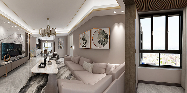 明日Design-河畔明珠(1)-装修设计方案