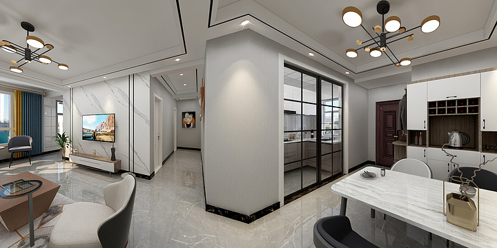 元素空间设计Yan-中南雅苑43-1-1002-装修设计方案