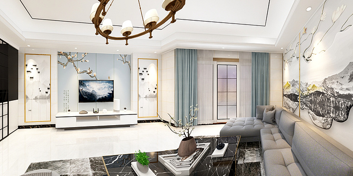 PN华山论剑-洪阳玉岗新村-装修设计方案