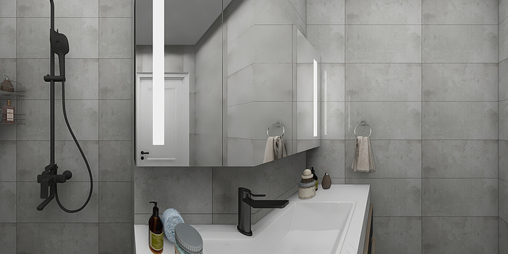 北木1323-恒大帝景13-1-2-301效果-装修设计方案