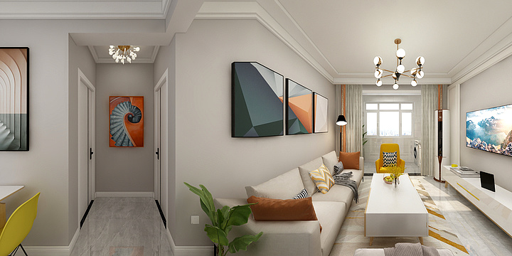 A室内装修设计师-马集张圈回迁房38-2-701-装修设计方案