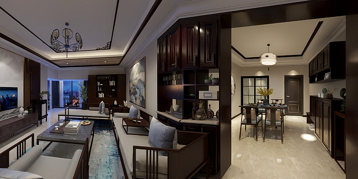 装饰设计李晓刚-龙江帝景-装修设计方案