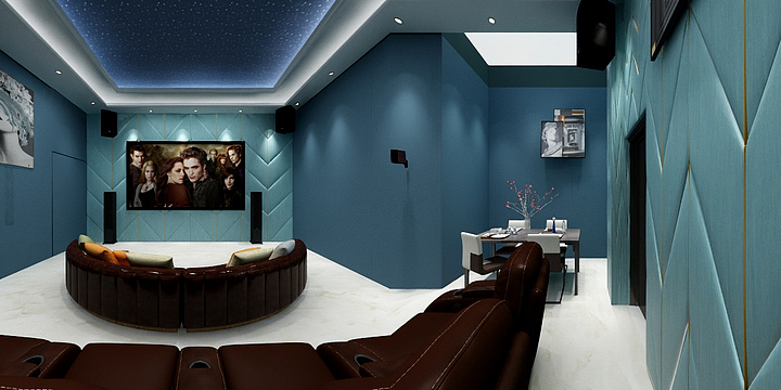 Skrcxdl-影音室-装修设计方案