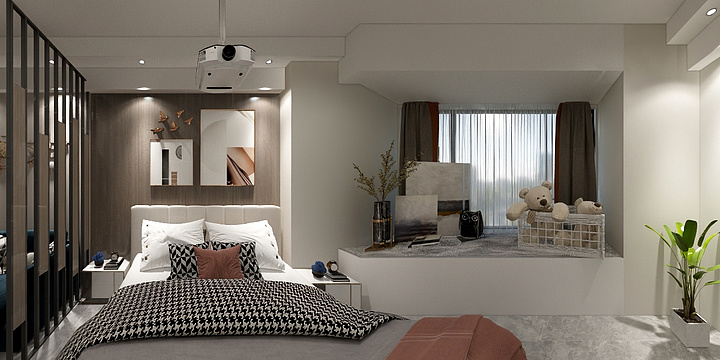 丽君~YA-希顿公寓47-装修设计方案