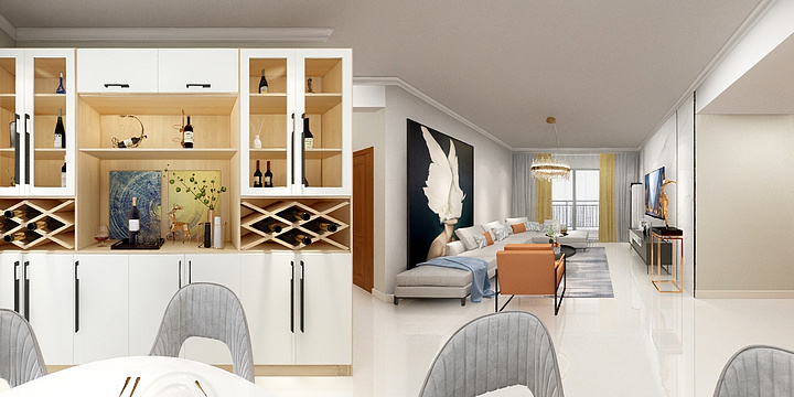 白昼MENG-合生2栋1703何宅-装修设计方案