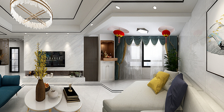 森鑫定制-世茂御龙府8栋A4205-装修设计方案