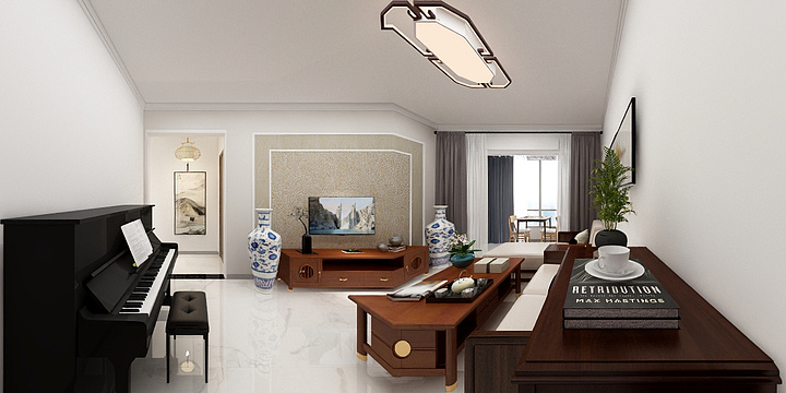 嗤褚-文博家园-装修设计方案