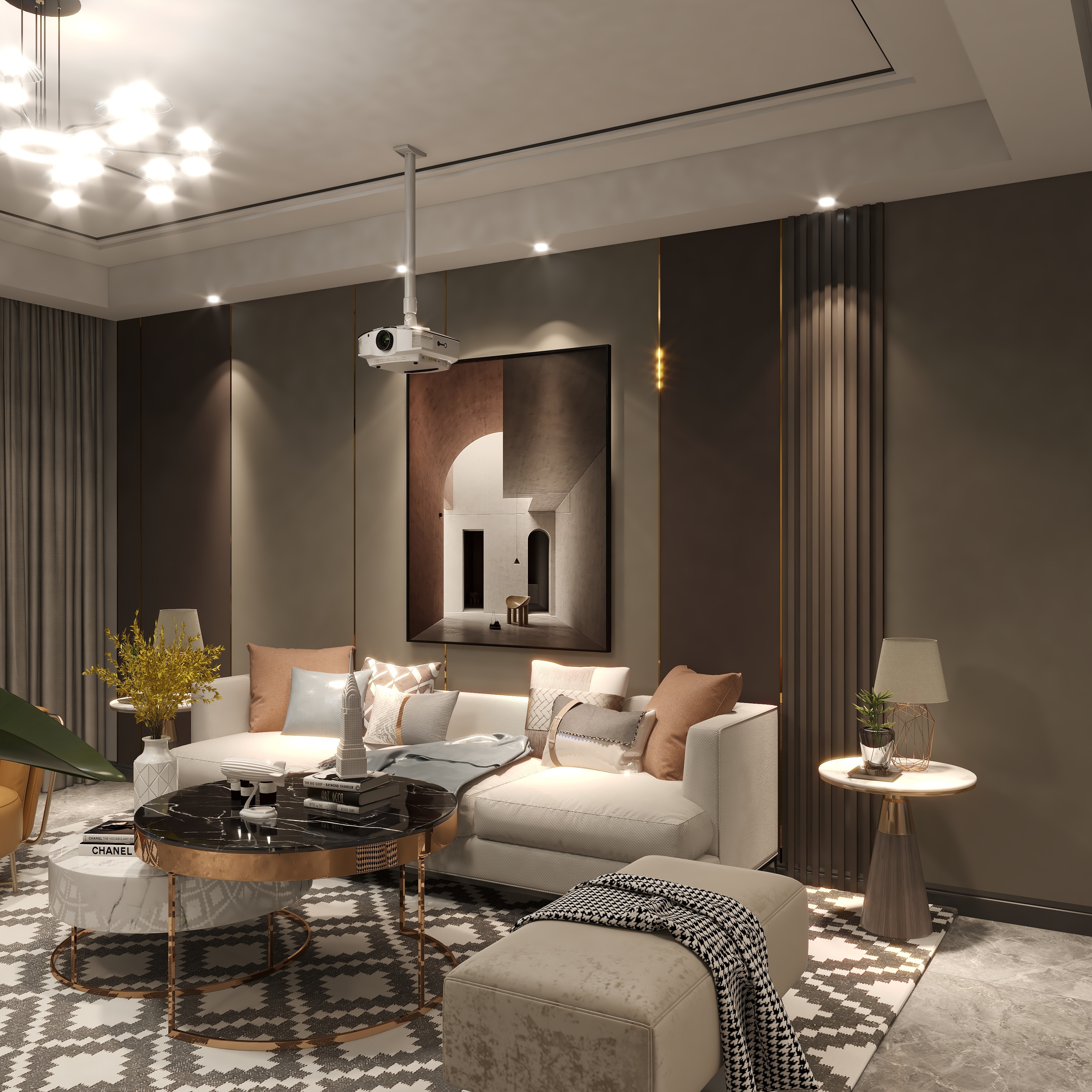 飘遥_-微湖佳园 二期-装修设计方案