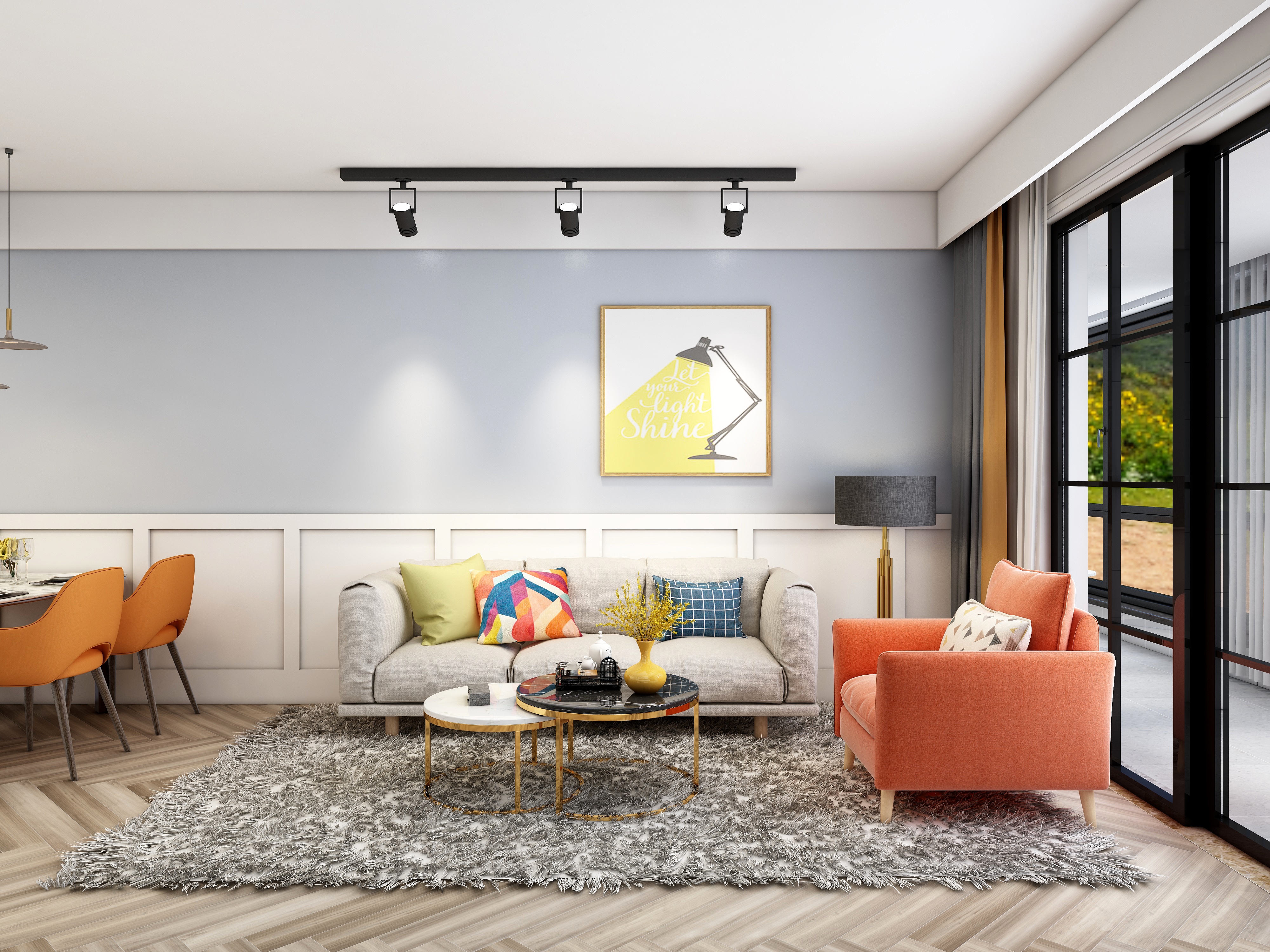 至简名设一钱春-【该死的温柔】119平北欧风小三居装修效果图