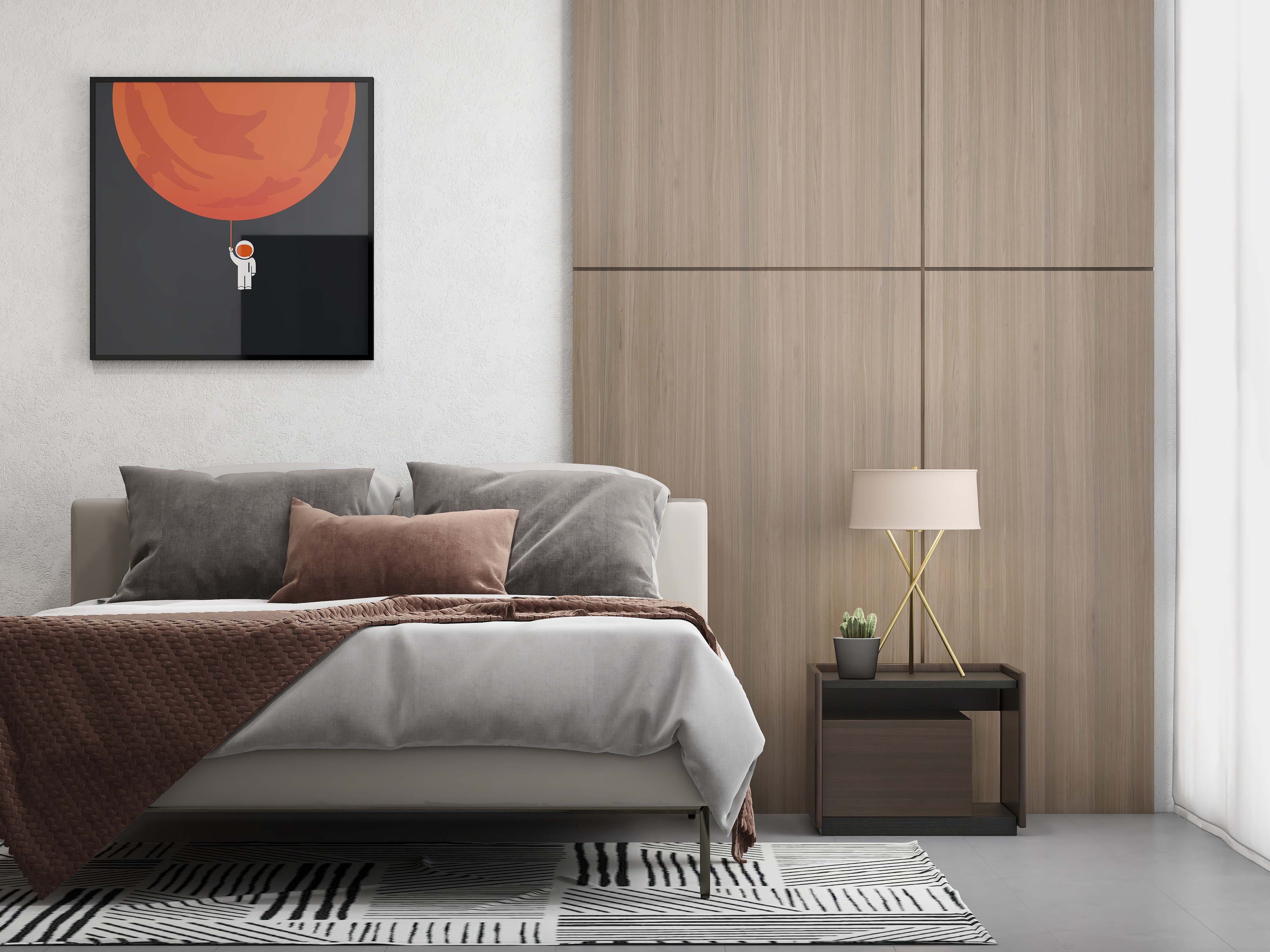 房子啊-158平现代极简全屋【酷渲染Master】-副本-装修设计方案