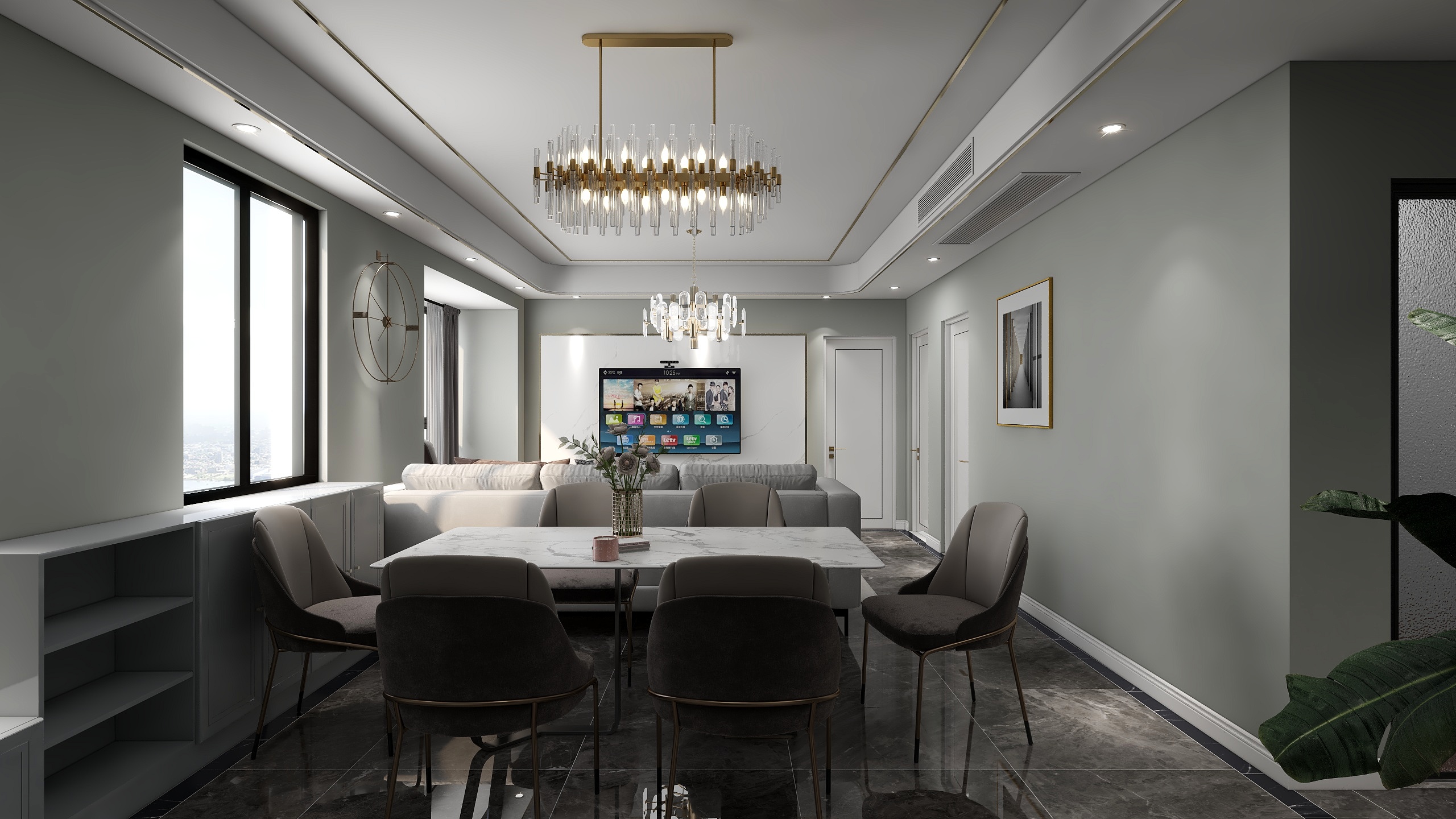 仁寿凡象工作室-空港一号-装修设计方案