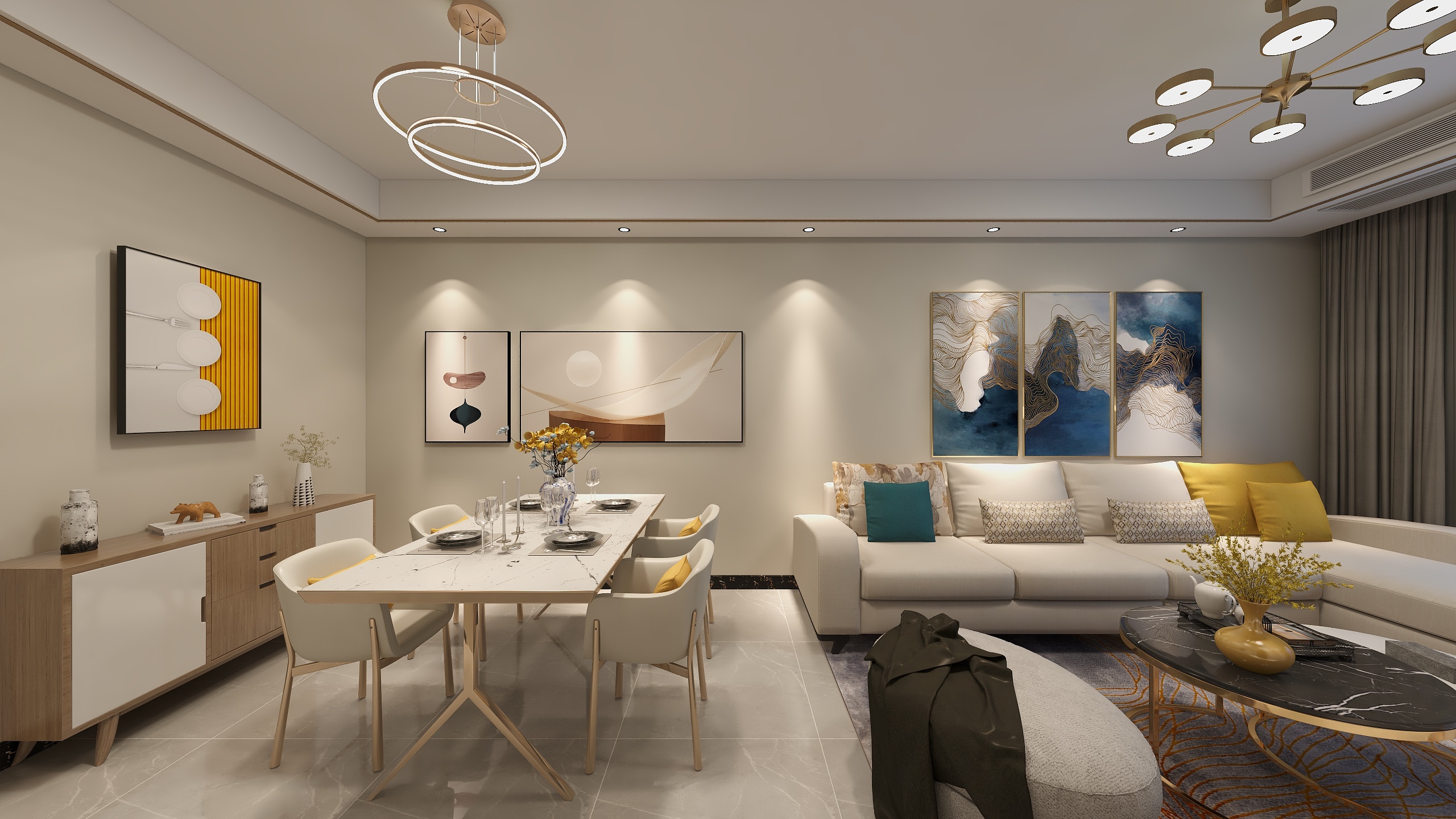 十里朝阳不如你-中丞双玺高层105m2-Mode-副本-装修设计方案