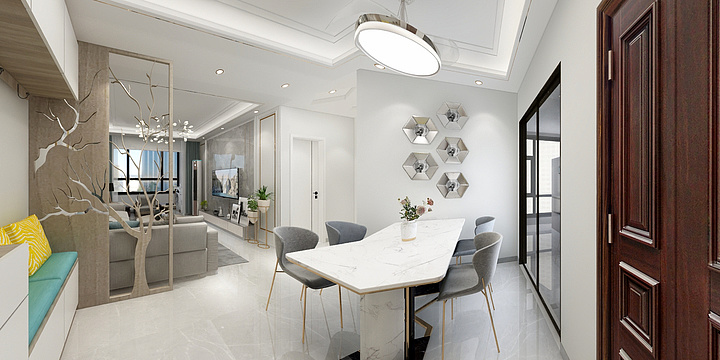 刘娜-金城新天地1-2701-装修设计方案