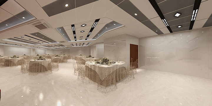 福建三明尤溪品格康为民-西宾宴会厅 TG-装修设计方案