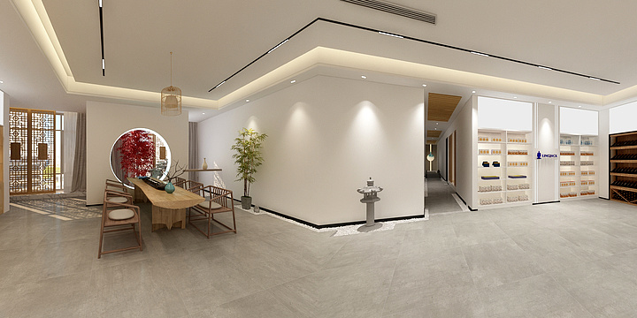 设计师晴阳-裕福棠茶楼-装修设计方案