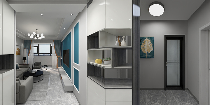 众一装饰A-城市花园东区66#-2-402-装修设计方案