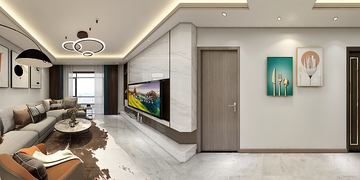 一米七的小胖子-香港凯文原创设计万豪双阅府-装修设计方案