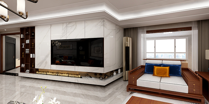 A设计好-凯德世家领阅.新中式方案160-装修设计方案