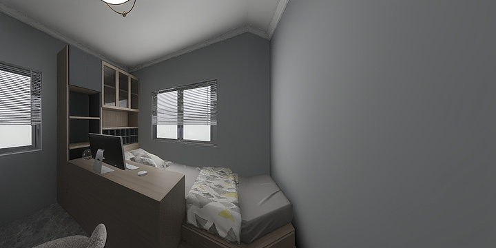 石磊13513931131-瑞和园89.50㎡B户型3室2厅1卫-装修设计方案