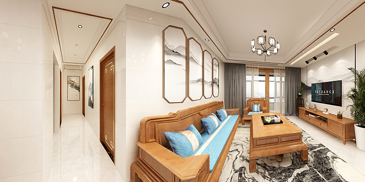 簾帧装饰miss刘-泽盛2期11栋1805室邱总20-装修设计方案