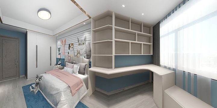 YL设计-儿童房-装修设计方案