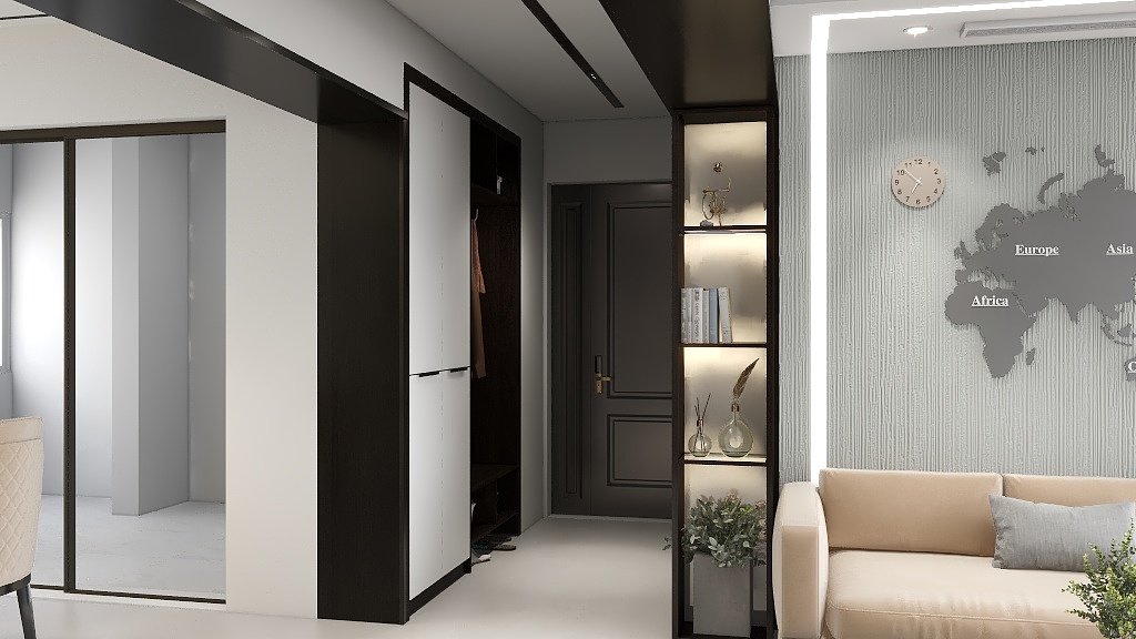 天然滴小仙女-考核户型-装修设计方案