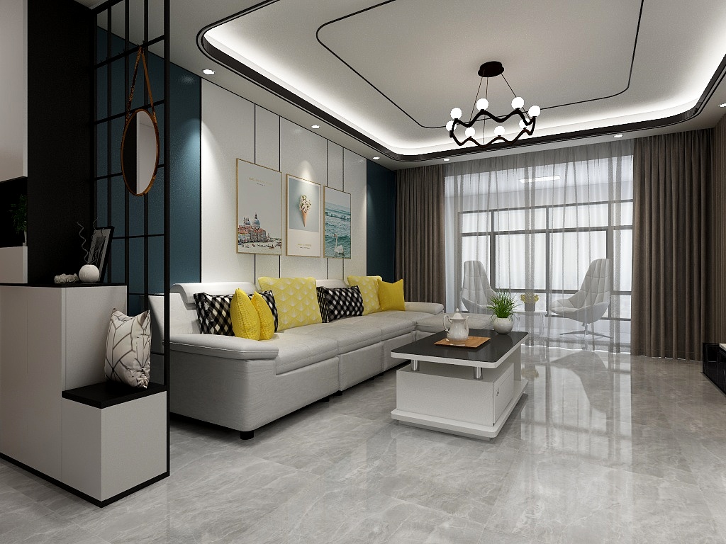 設計大飞-中景华庭-装修设计方案