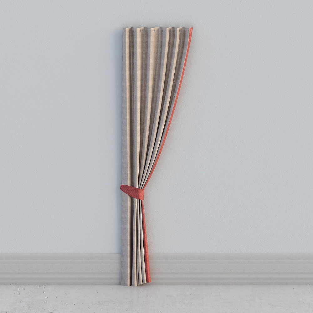 东方神韵11-帘身（高）3D模型