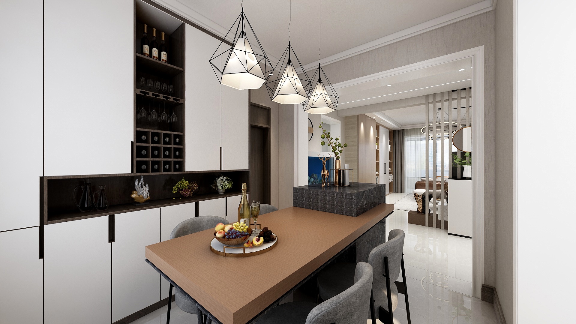 首席设计师腾飞-新城景园-装修设计方案