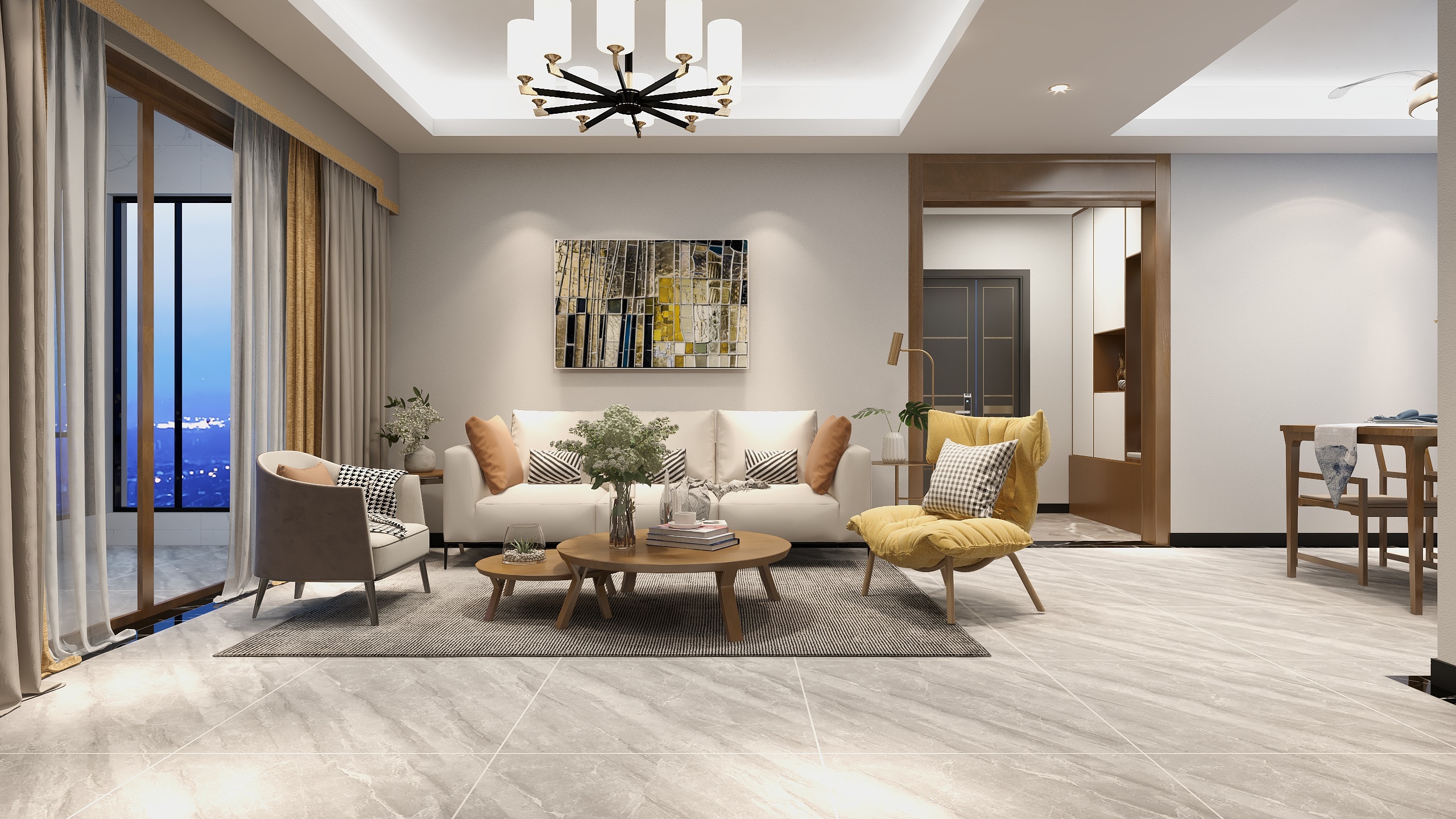 襄阳整家定制-769-新中式-装修设计方案