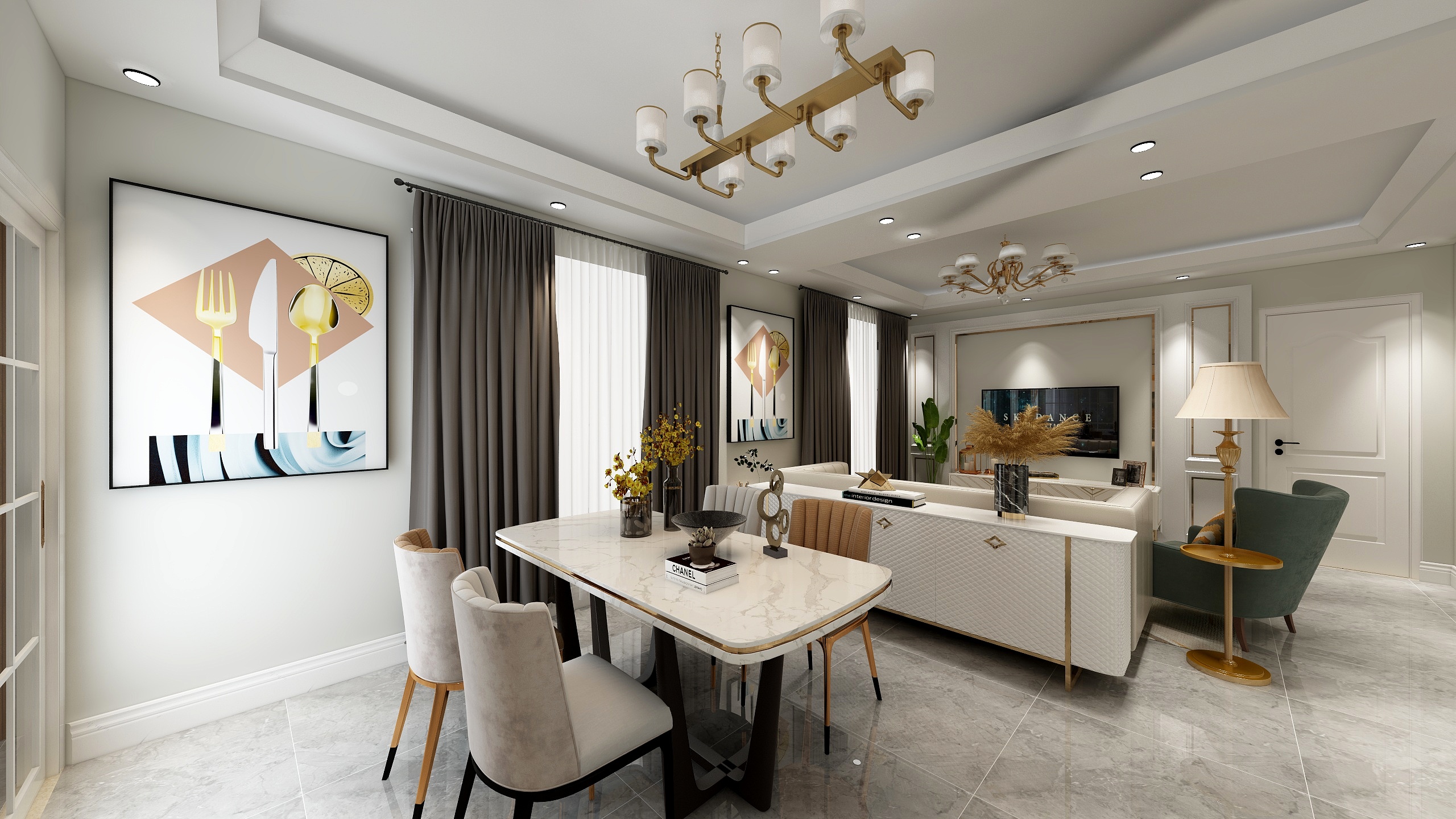 一林设计一-东城国际C2-装修设计方案