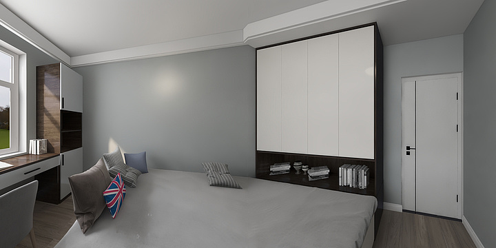 李金鹏-宿舍楼-装修设计方案