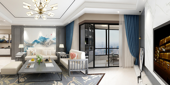 一生靓装饰张成梁-海上传奇43-2-602-副本-装修设计方案