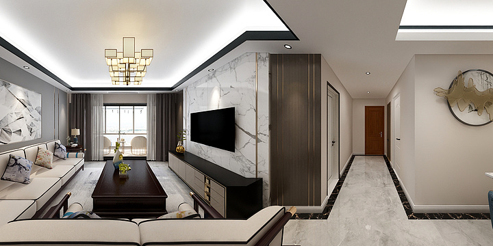 安之森装饰-时代中央城-装修设计方案