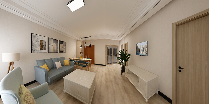 朗艺轻奢-新尚天地2-1401（原木）-装修设计方案