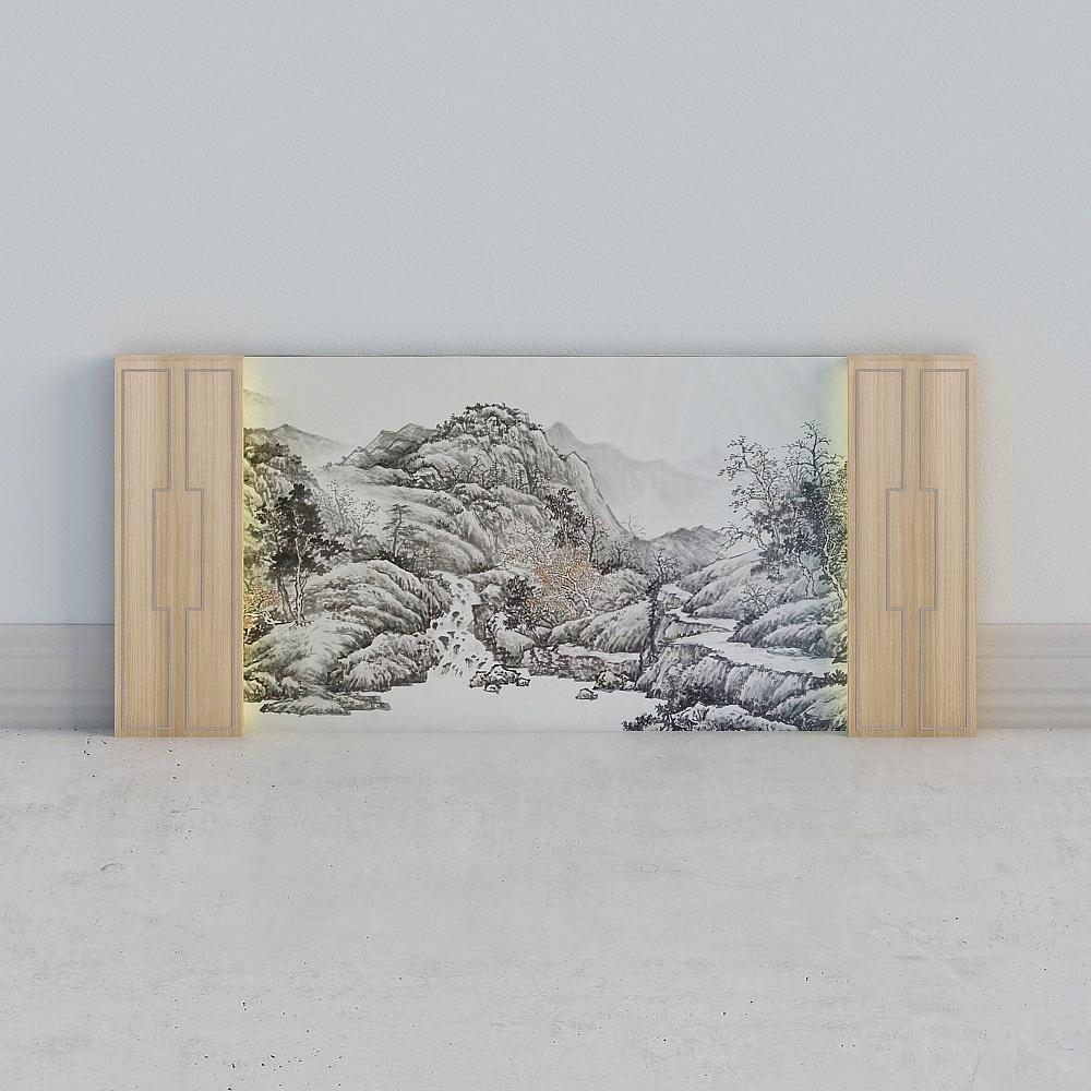 中式屏风