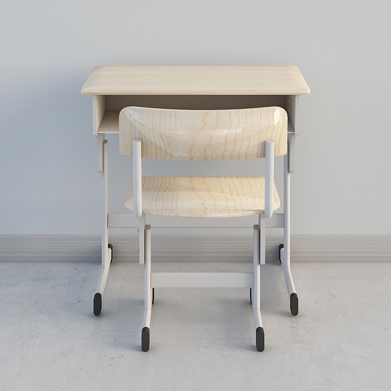 Scandinavian Desks/chairs,Earth color