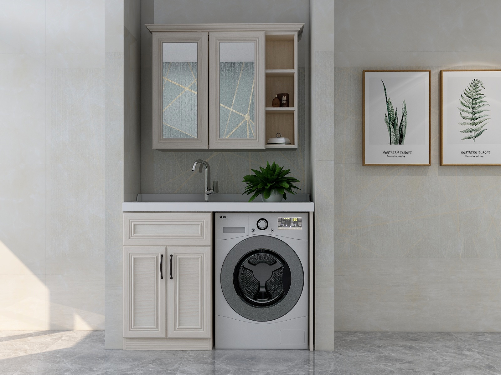 李倩芳-2020.11.6橱柜洗衣机柜-装修设计方案