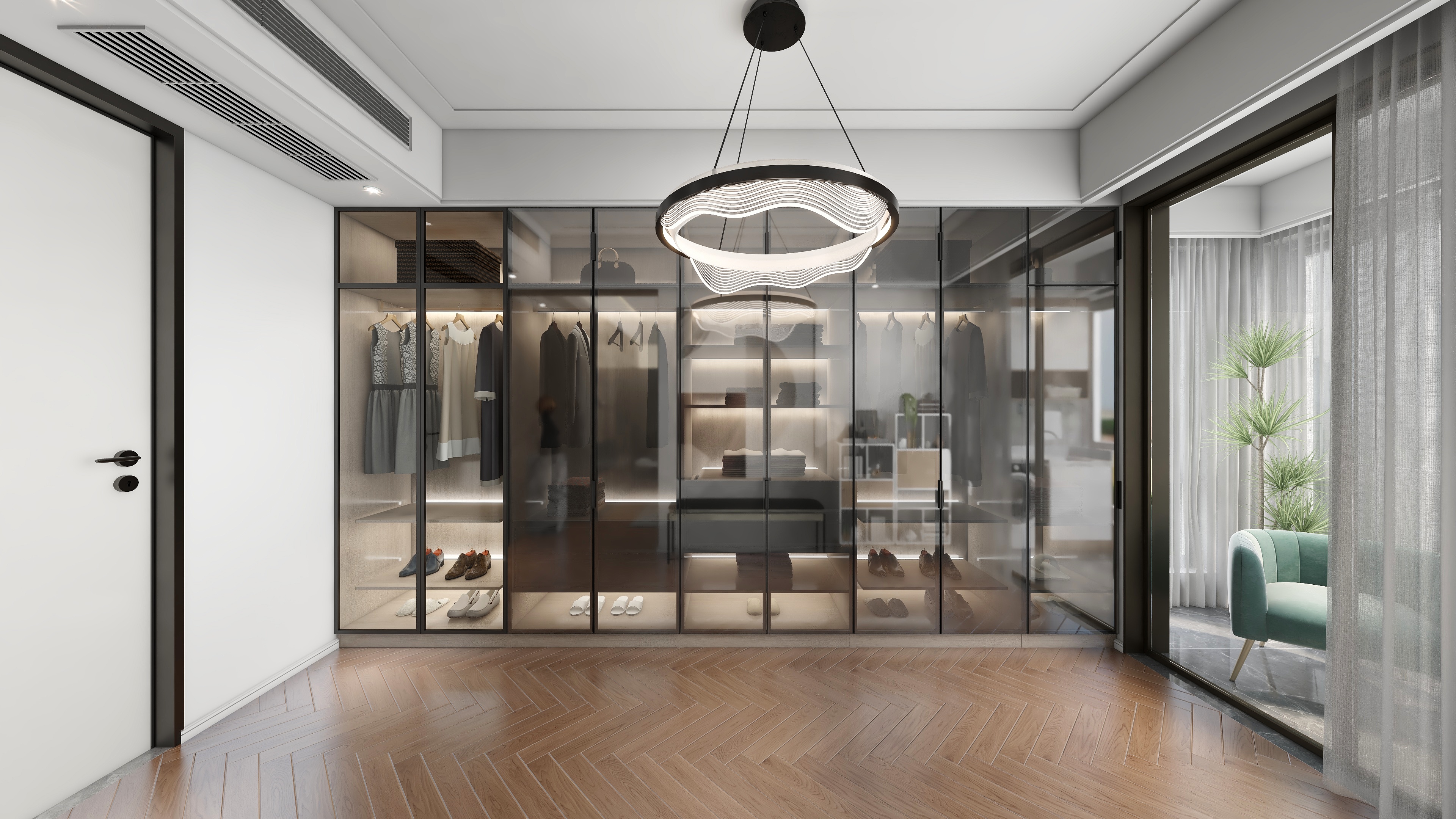 邹偕毓-侘寂风装修效果图