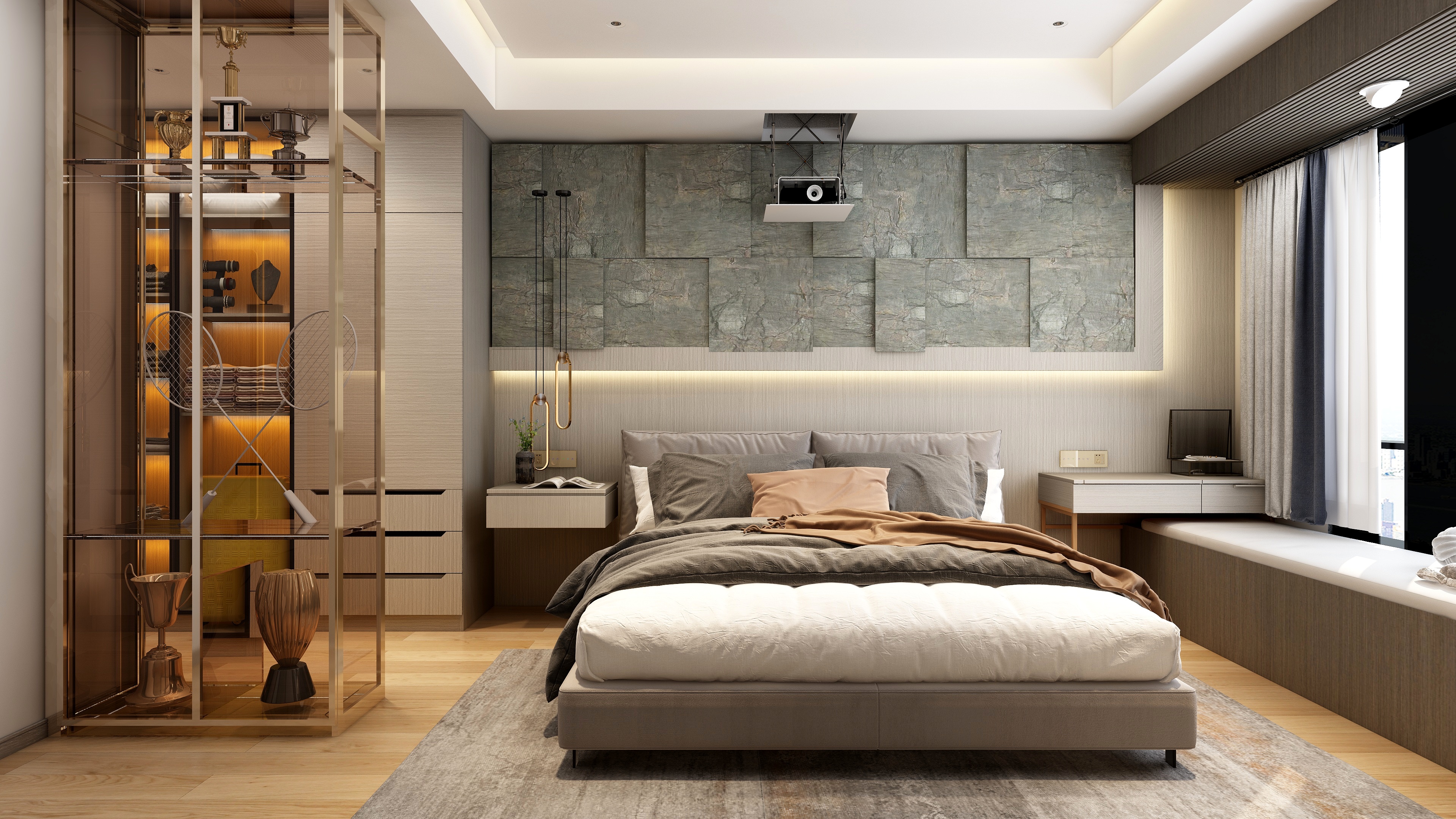 Ellen空间设计-《纯·幸》装修效果图