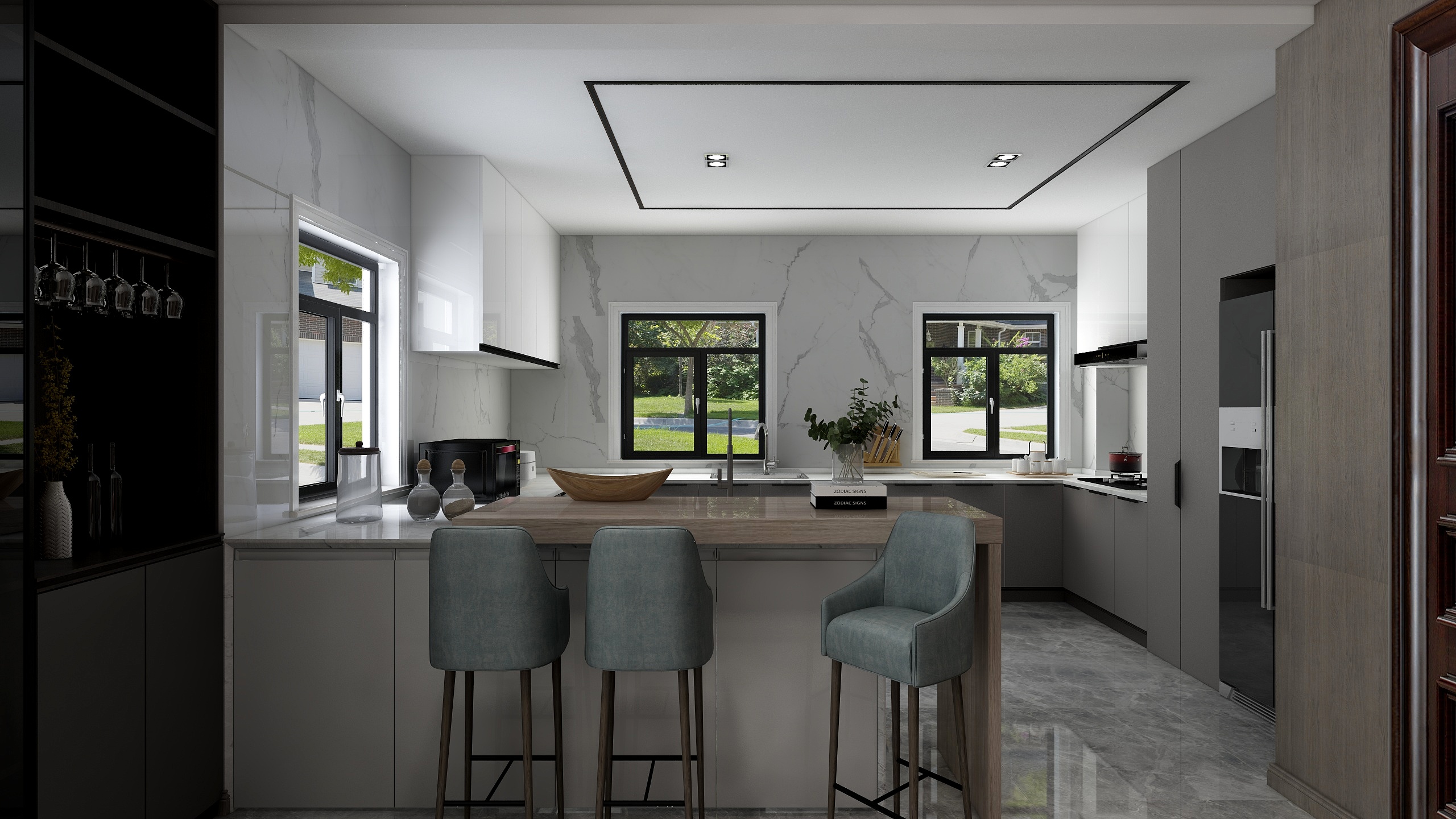 叶守亿-瑞和园89.50㎡B户型3室2厅1卫-装修设计方案