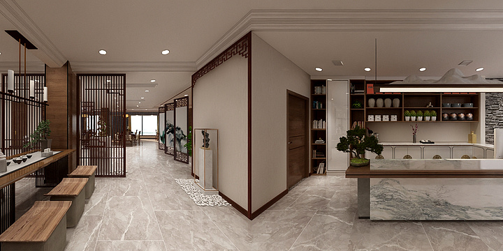 千久设计何进-红星茶室2020.9.27-装修设计方案