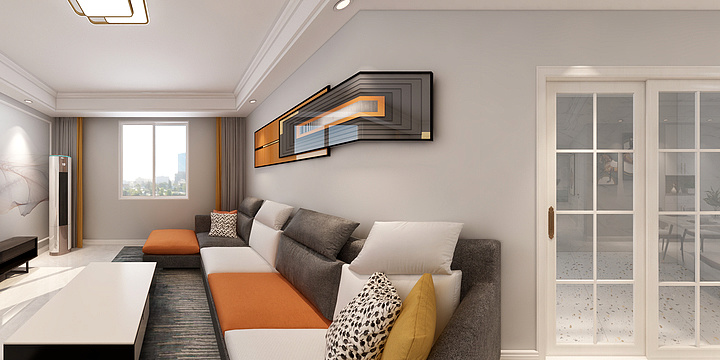 空间DESIGN-和谐佳苑16-304-装修设计方案