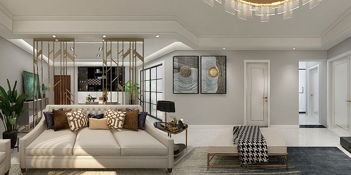 高端李设计-[轻奢]亚兴20号楼-装修设计方案