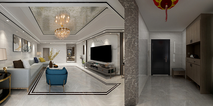 森鑫定制-瑞璟-香榭花都-装修设计方案